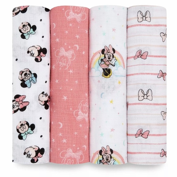 aden + anais Other - Disney Minnie Mouse Aden Anais Muslim Swaddles